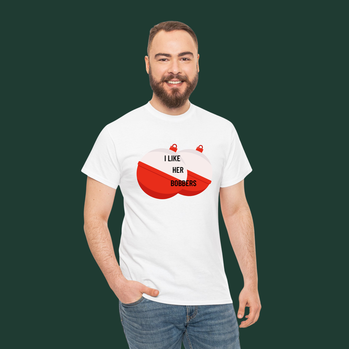 “I Like Her Bobbers / I Like His Pole” - His and Her's Valentine’s Tee