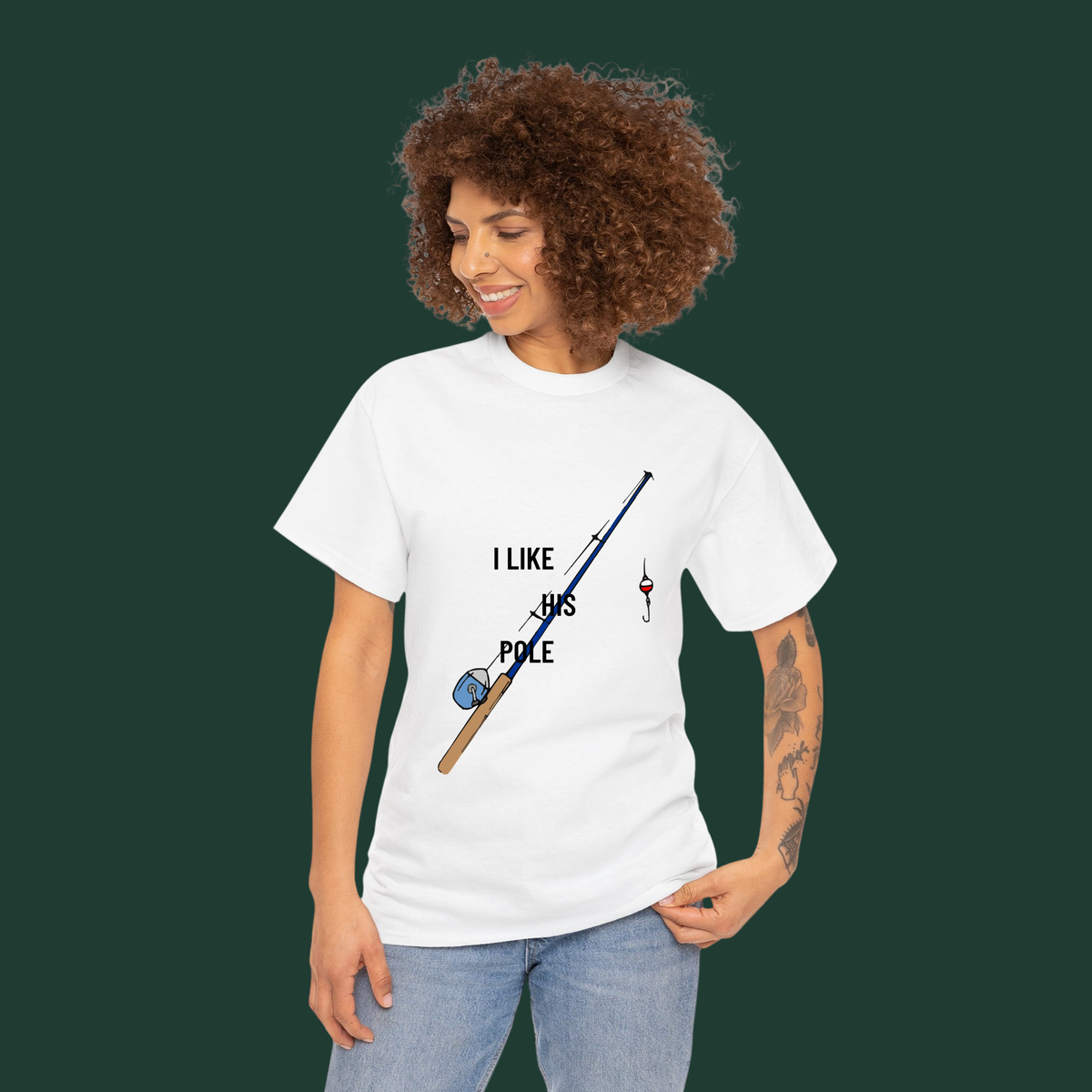 “I Like Her Bobbers / I Like His Pole” - His and Her's Valentine’s Tee