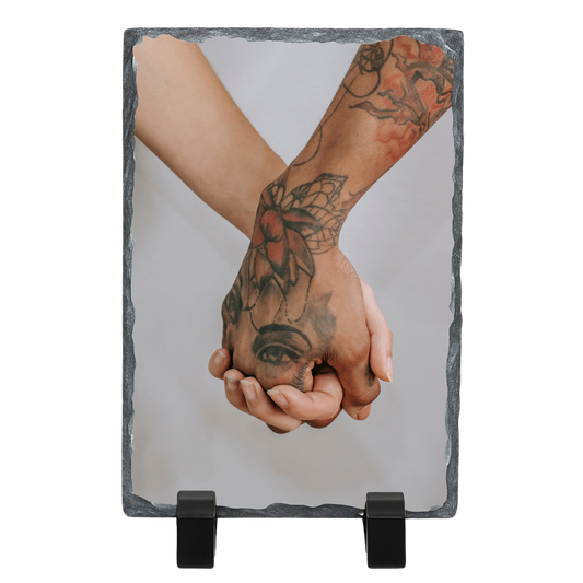 Custom 7.5×5.5 Sublimation Photo Rock Slate – Portrait or Landscape