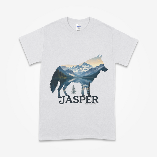 Jasper National Park Wolf Tee