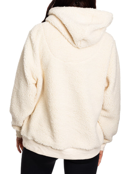 NHL Edmonton Oilers Ladies Sherpa Hoodie