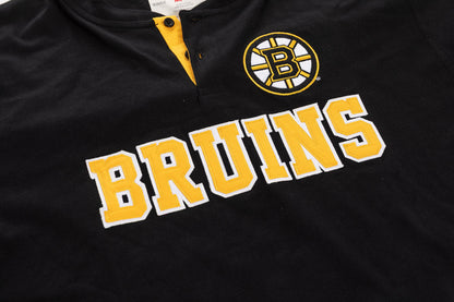 Boston Bruins Long Sleeve Henley
