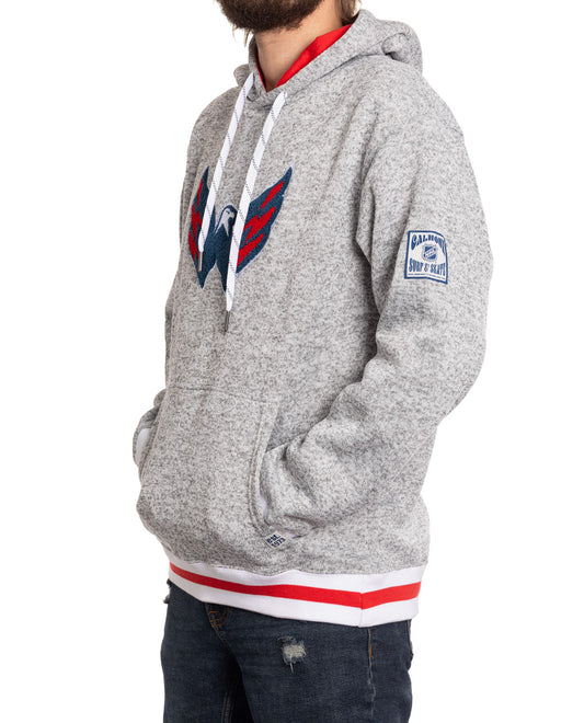 Washington Capitals "Muskoka Style" Premium Chenille Woven Logo Hoodie