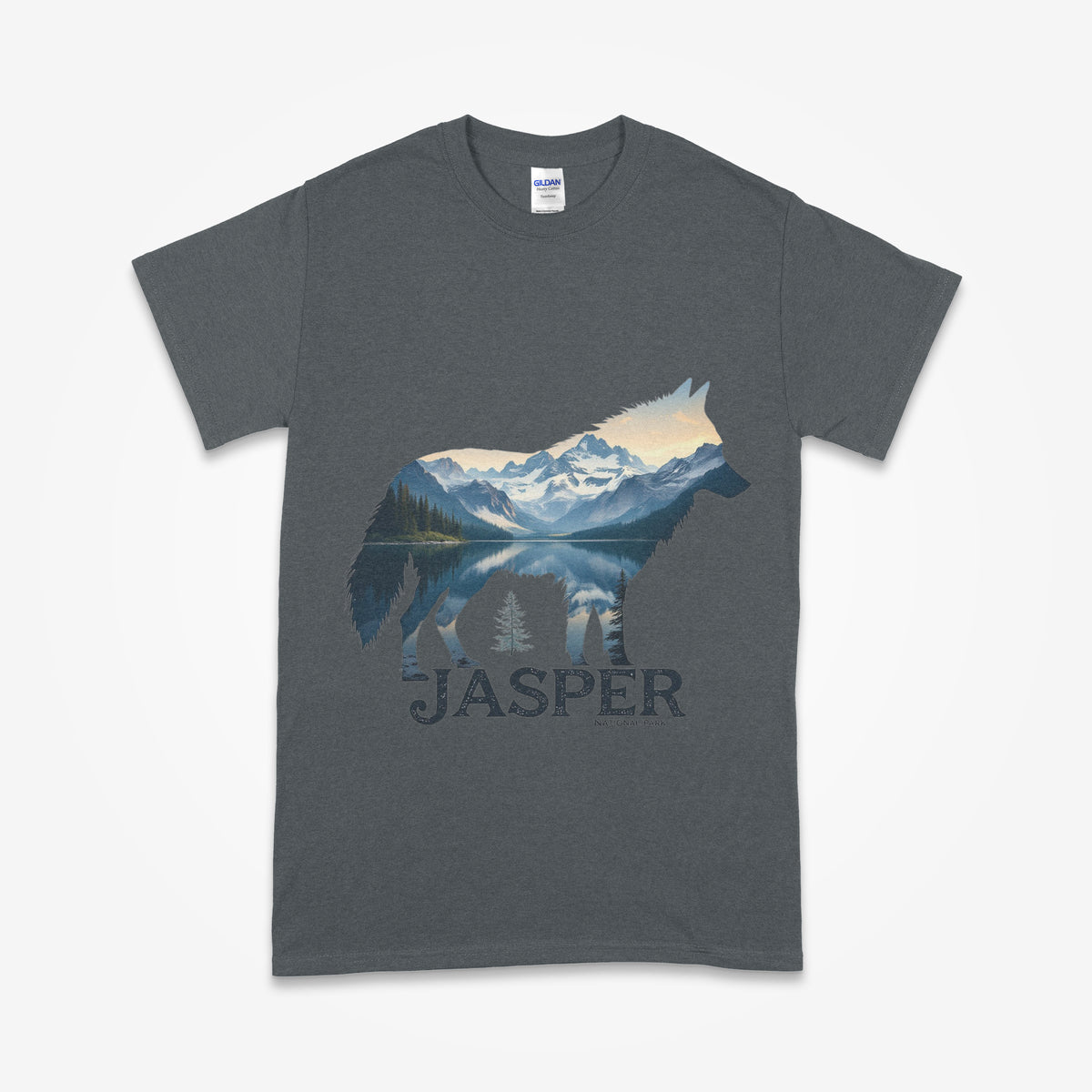 Jasper National Park Wolf Tee