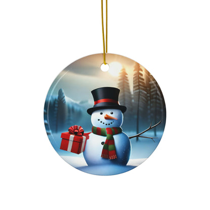 Christmas 'Snowman' Ornament Set