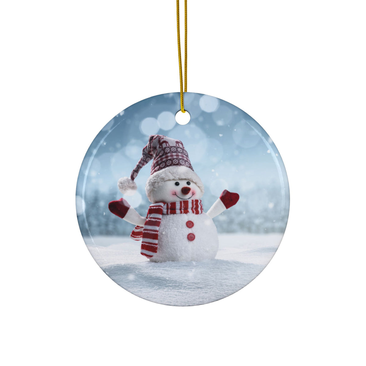 Christmas 'Snowman' Ornament Set