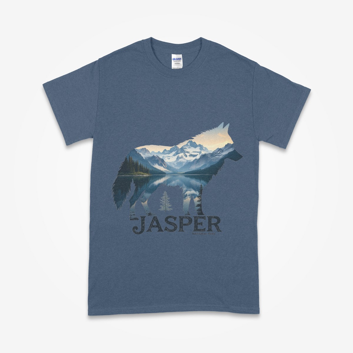 Jasper National Park Wolf Tee
