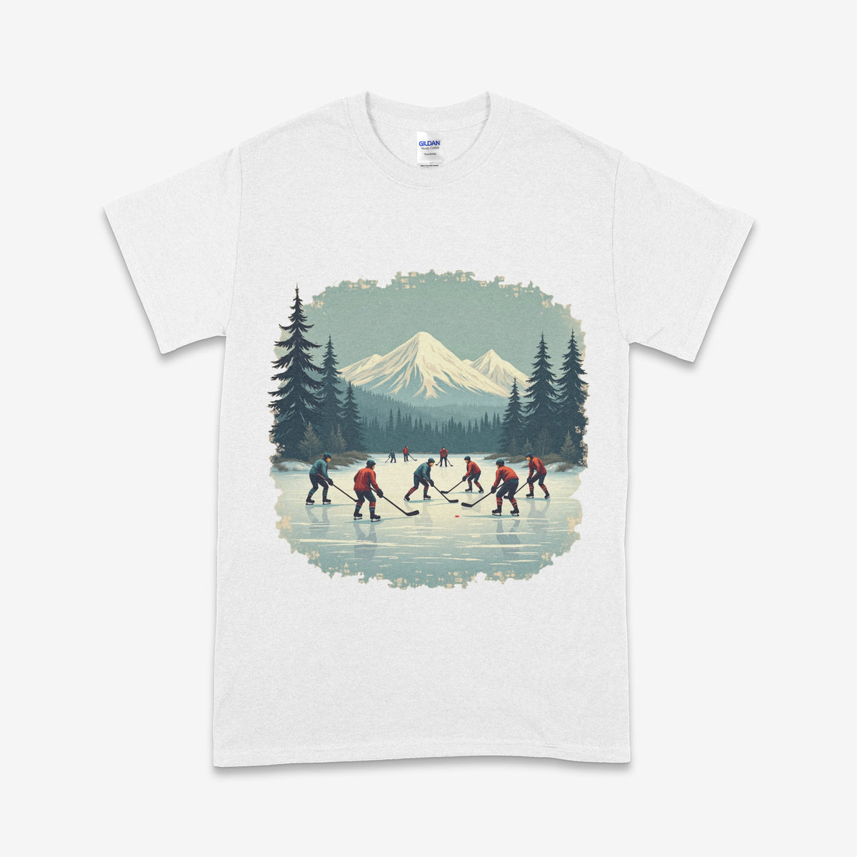 'Vintage Pond Hockey' T-Shirt