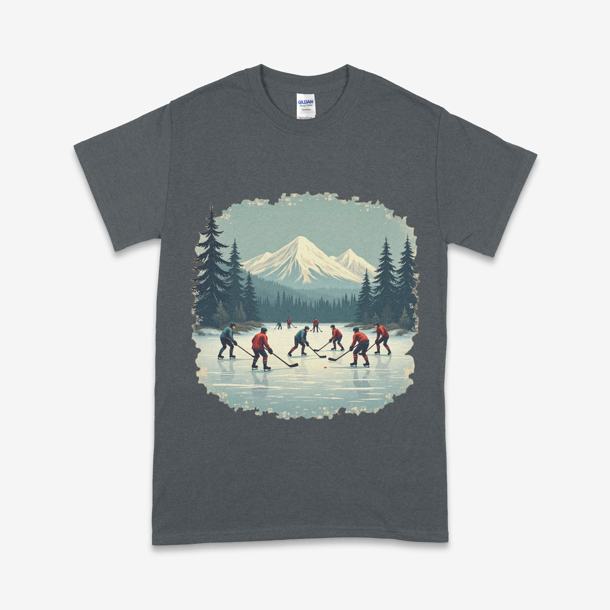'Vintage Pond Hockey' T-Shirt