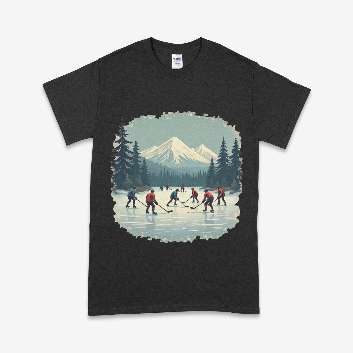 'Vintage Pond Hockey' T-Shirt