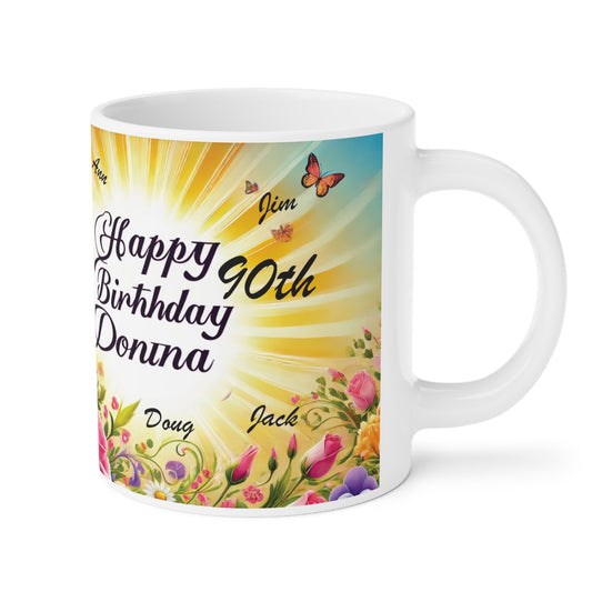 Custom ' Floral' Mug