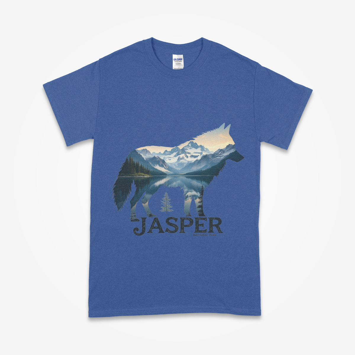 Jasper National Park Wolf Tee