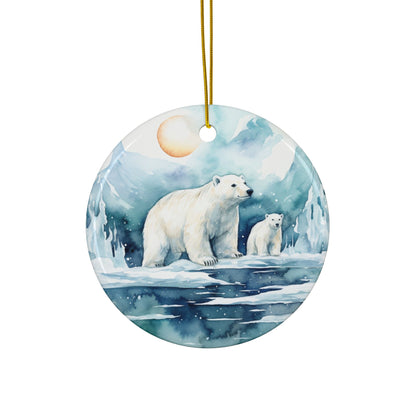 Christmas Ornament Set "Polar Bears & Penguins